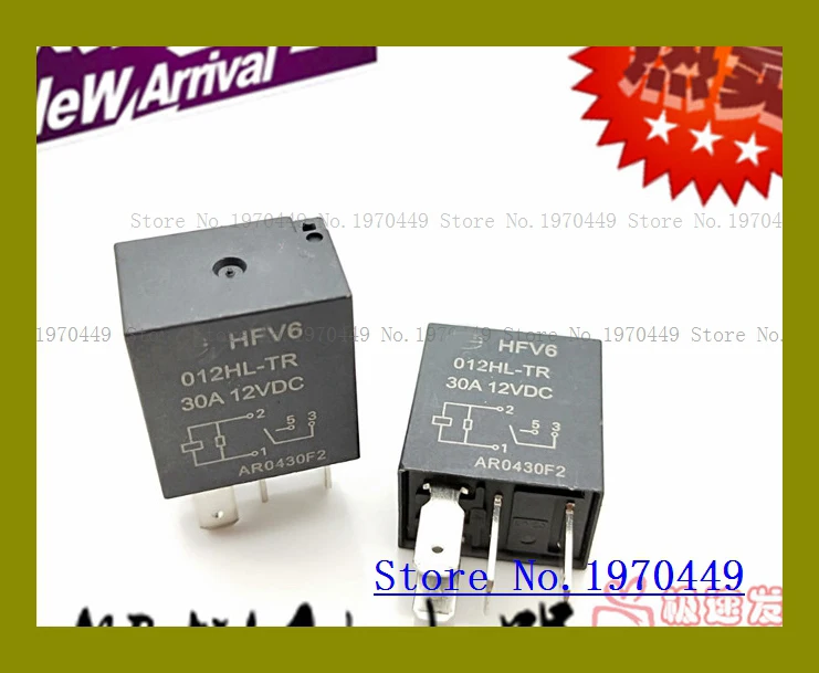 

HFV6 012HL-TR 12VDC 4 30A