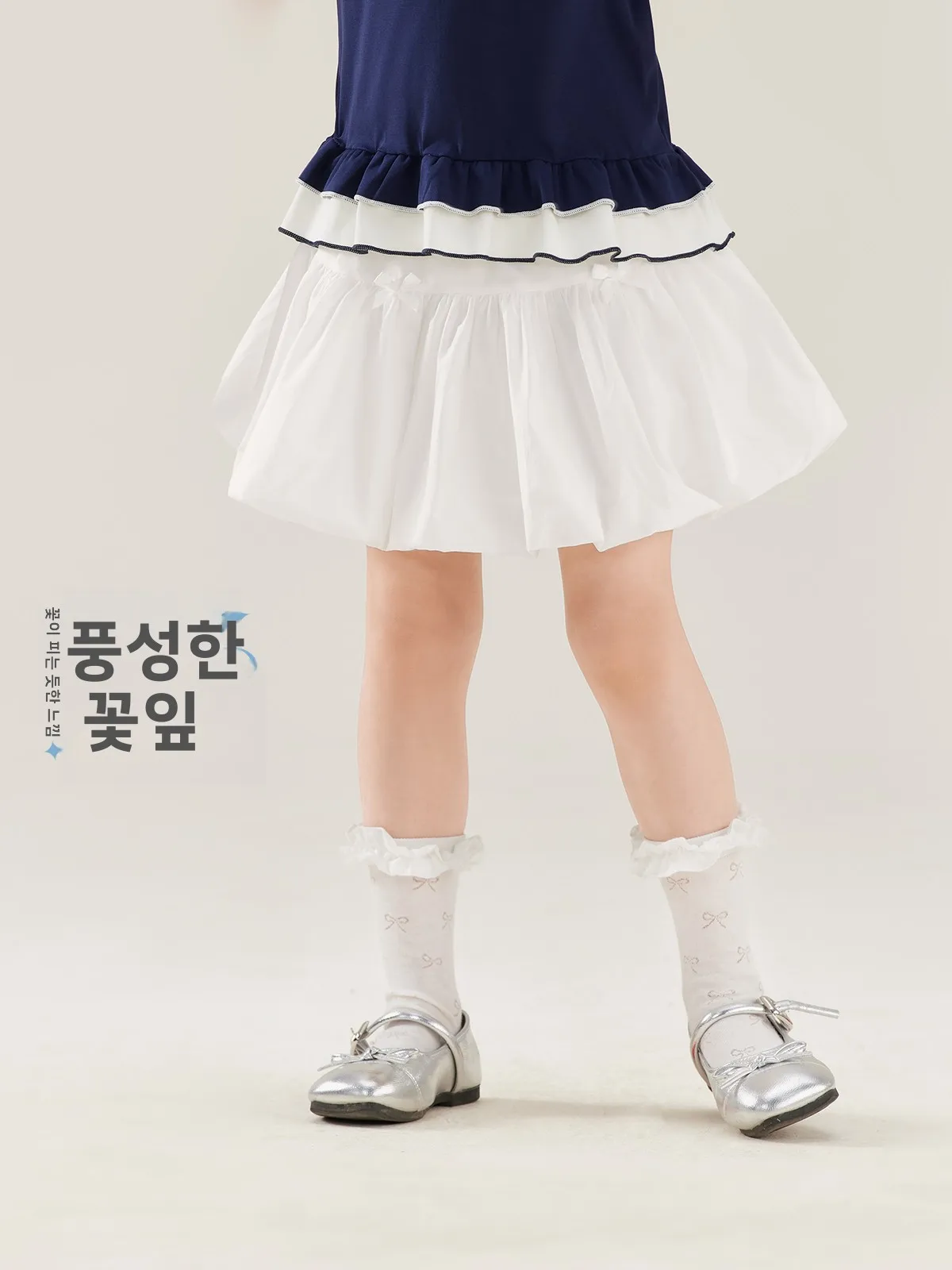 여아 코튼 하프 스커트 캐주얼 플리츠 얇은 아동용 짧은 스커트 통기성 좋은 스커트 프렌치 스타일 레귤러 길이 신축성 있는 허리밴드