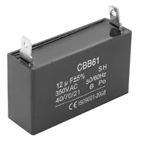 Condensateur de générateur 12UF CBB61, générateur d'essence, démarrage du moteur de climatisation, 350VAC 12UF 350V 4