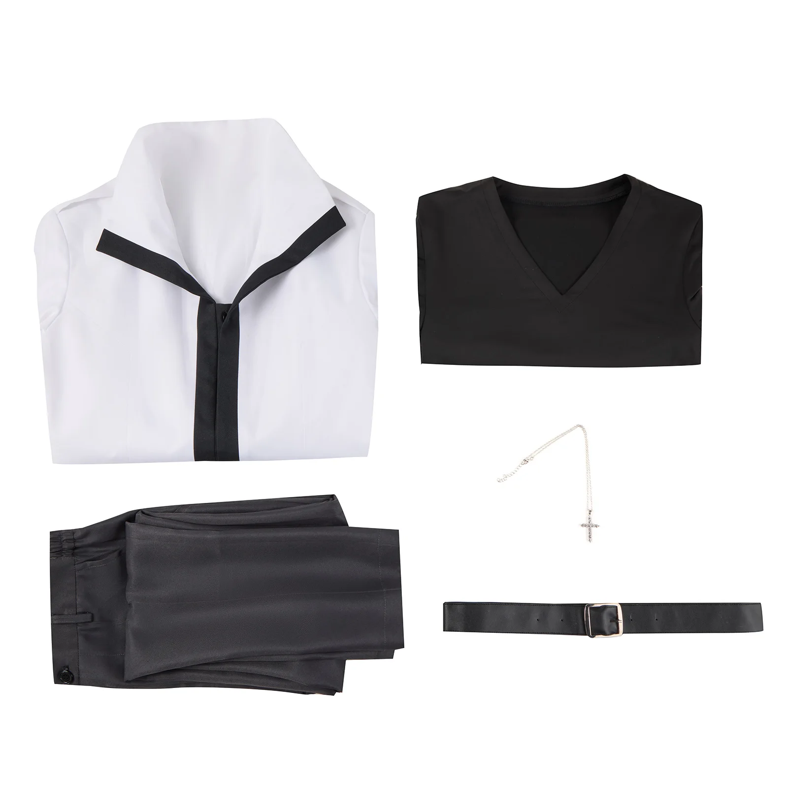 thumbnail image 1 of Disfraz de Cosplay de Anime Gray Fullbuster, uniforme de Acket blanco para hombre, traje de fiesta de carnaval de Halloween, 1 of 4