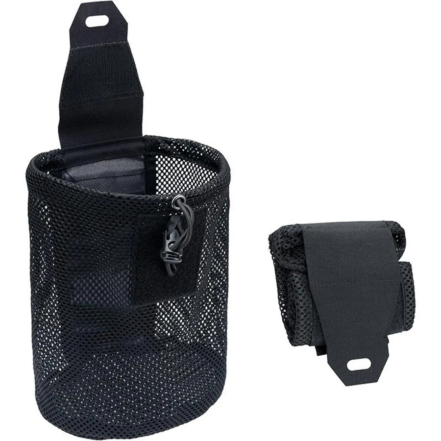 Compact Tactical Nylon Mesh Pouch for Outdoor and EDC Storage