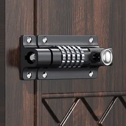 Sliding Door Deadbolt Sliding Closet Door Keyless with Combination Hotel Code Automatic