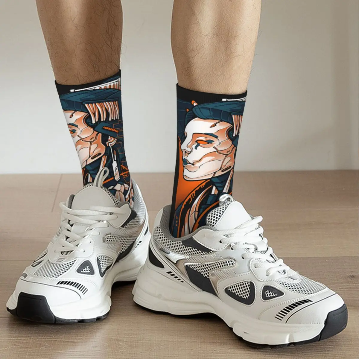 

Mecha Geisha Adult Socks Unisex socks,men Socks women Socks