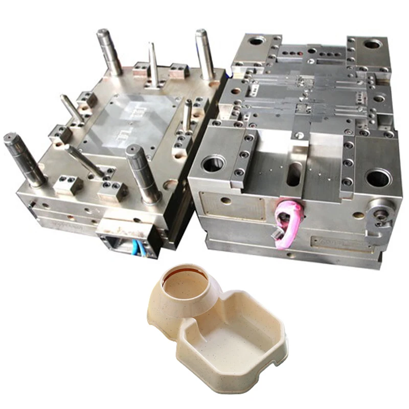 소형 플라스틱 사출 펫 슬로우 피더 개 밥그릇 맞춤형 금형