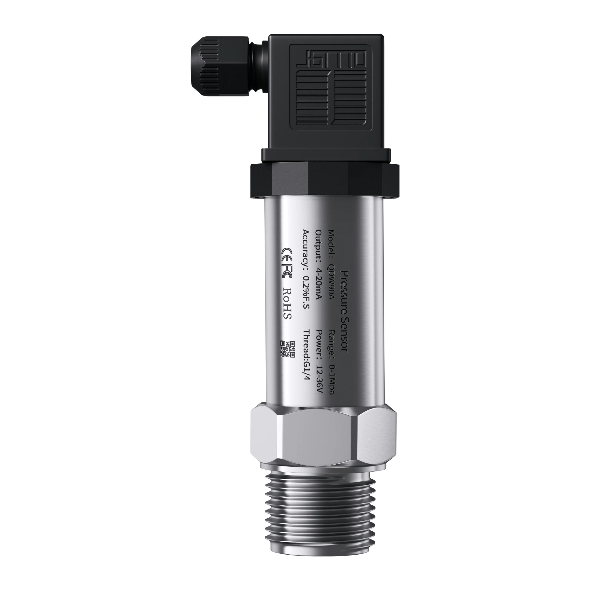Pressure Transmitter Hydraulic 4 20mA 0-10V RS485 Differential Pressure Sensor Gauge G1/4 NPT1/4 12-36V 0-1bar 10bar 16bar 60bar pressure sensor