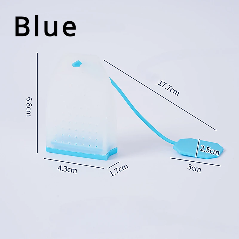Silicone Reusable Tea Infuser Bag - Safe Loose Leaf Strainer