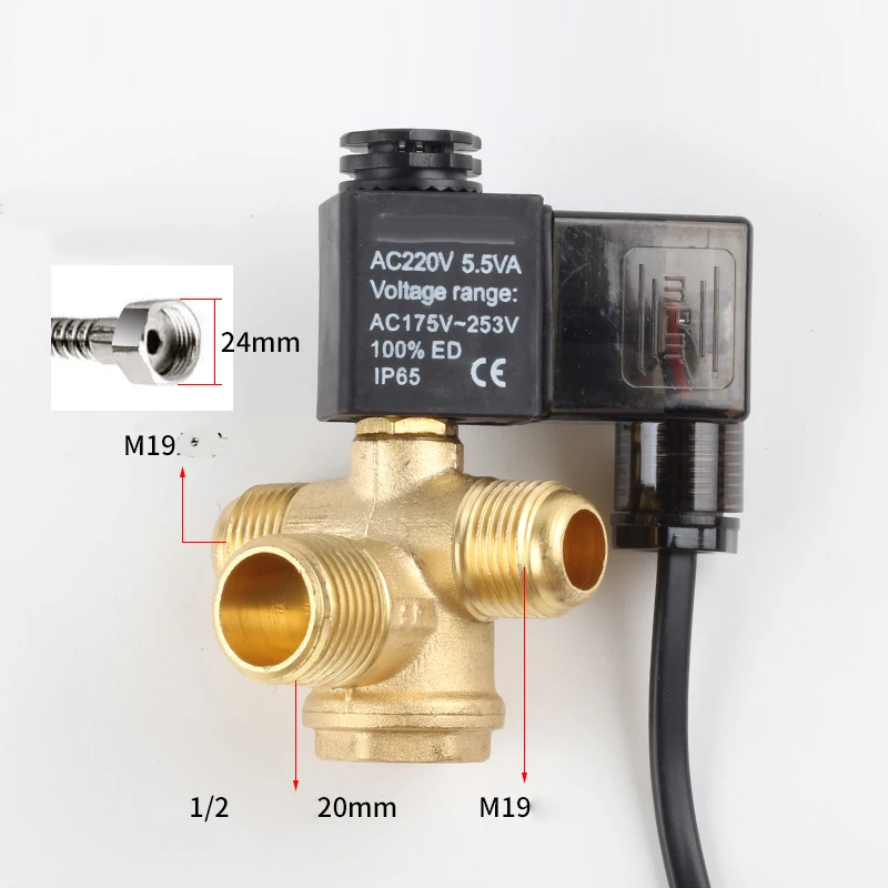 1PCS Öl-freies Luft Kompressor Magnetventil Stumm Luftpumpe Armaturen Entladen Ventil Ablauf Ventil Luftpumpe Magnetventil – Detail 14