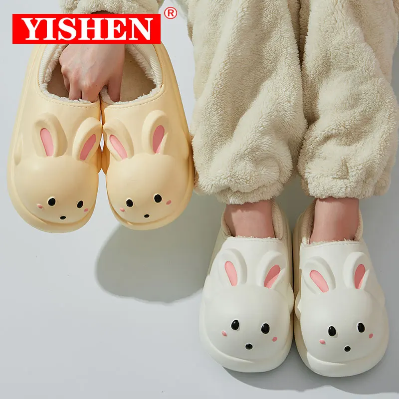 Chausson Chaud Femme Pantoufles D'hiver Chaudes En Peluche Douce Et Antidérapante Pour Femme Motif Panda, A, 36.5 EU Chaussons Chauds Femme