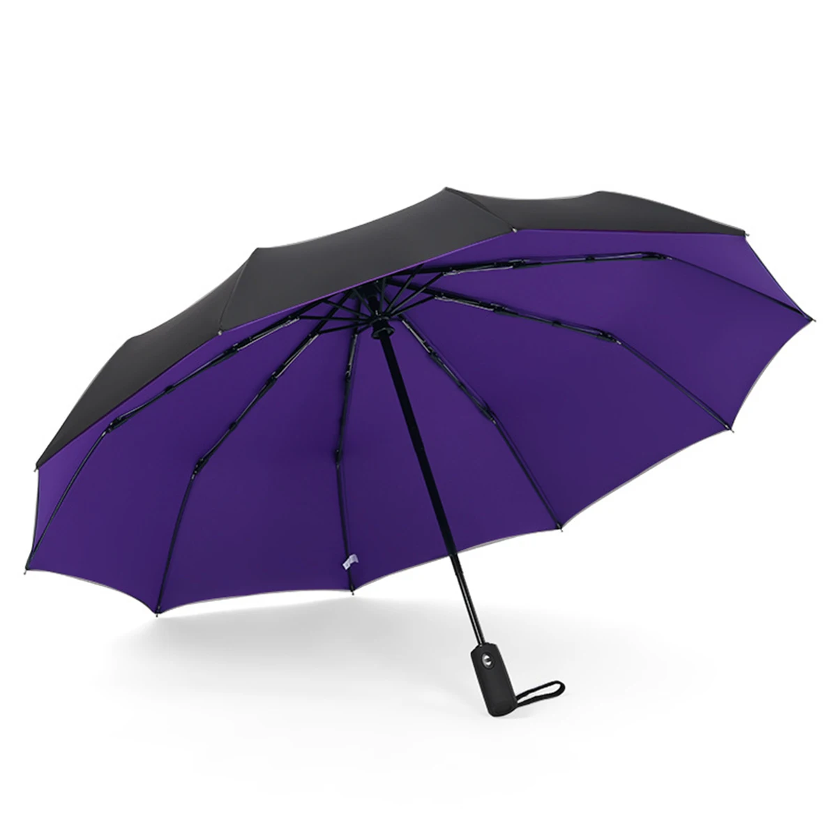 Windproof Double Layer Resistant Fully Automatic Rain Umbrella Men Women 10K Strong Luxury Business Large Parasol automatic umbrella wind resistant umbrella windproof umbrella
