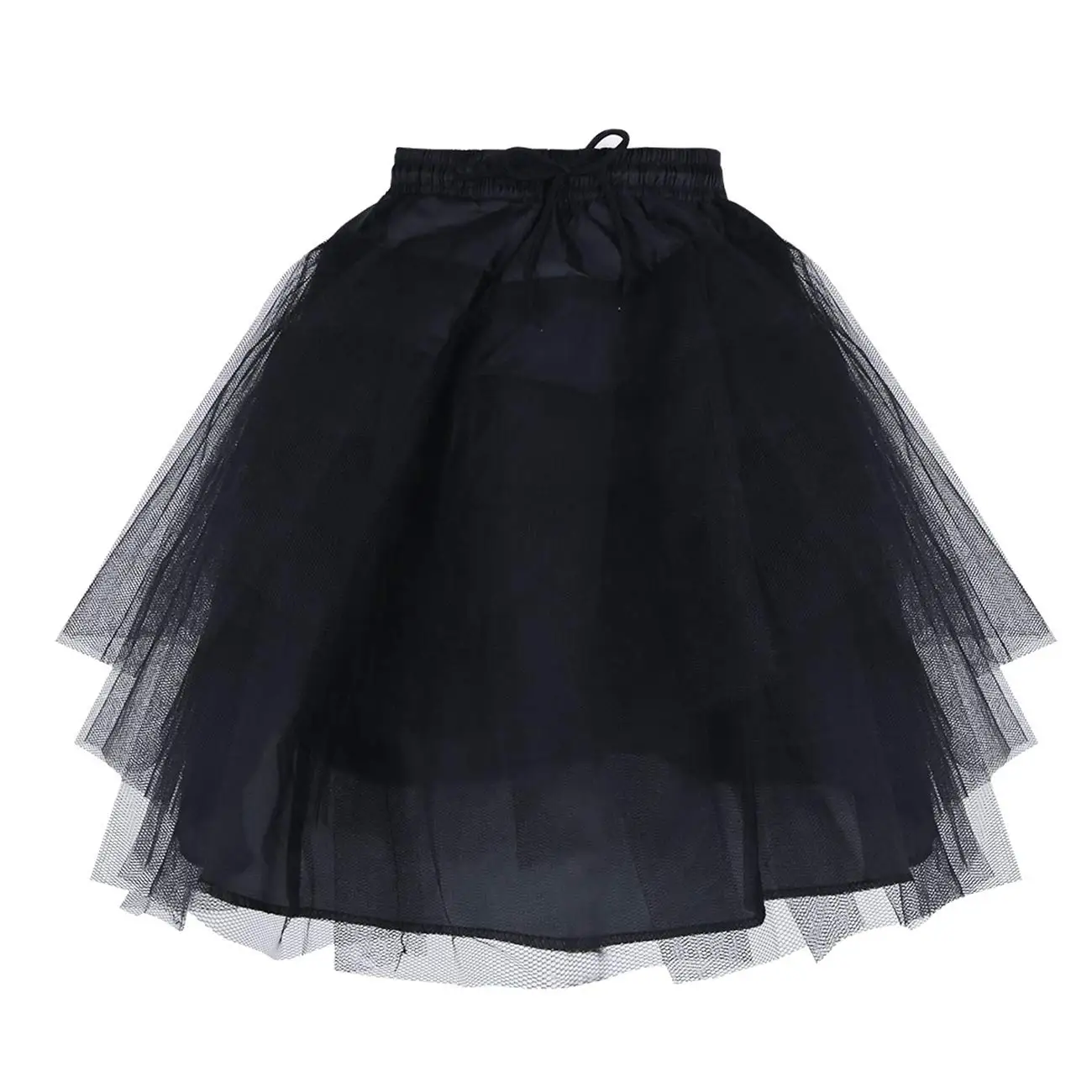 

Kids 3 Layers Wedding Party Flower Girl Petticoat/Underskirt/Crinoline