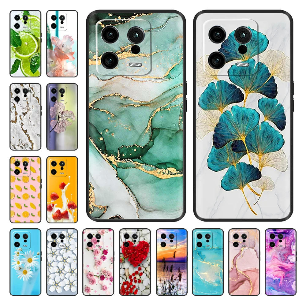 

For Xiaomi 13 Pro Case xiaomi13 Soft TPU Silicone Shockproof Lions Phone Cover For Xiaomi 13 Lite mi 13 13Pro 2023 Fundas Capa