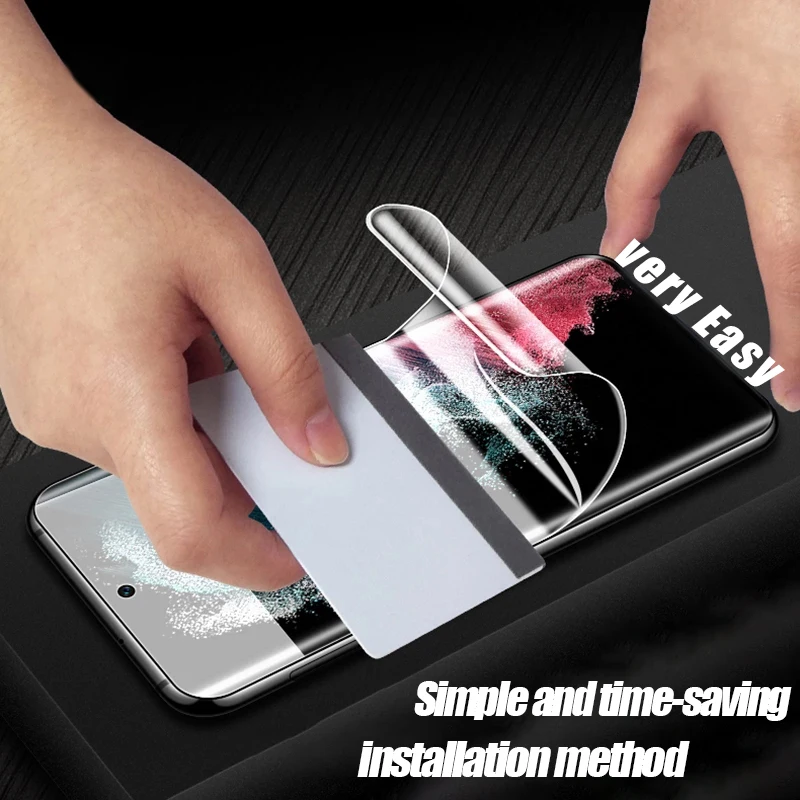 Hydrogel Film For Samsung Galaxy S25 S24 S23 S22 S21 S20 Plus Ultra Screen Protector Note 20 10 9 S10 S9 Lite FE S10E S20FE 5G — view 2