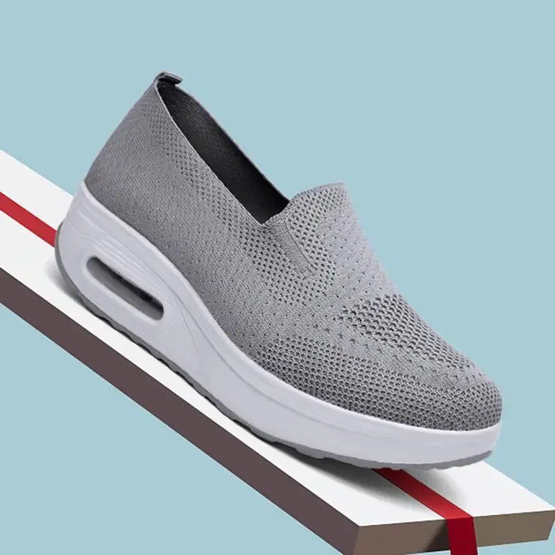Women Shoes Women Shoes Comfort Increase Flats Shoes Women Fly Weave Breathable Casual Hollow Out Zapatos De Mujer