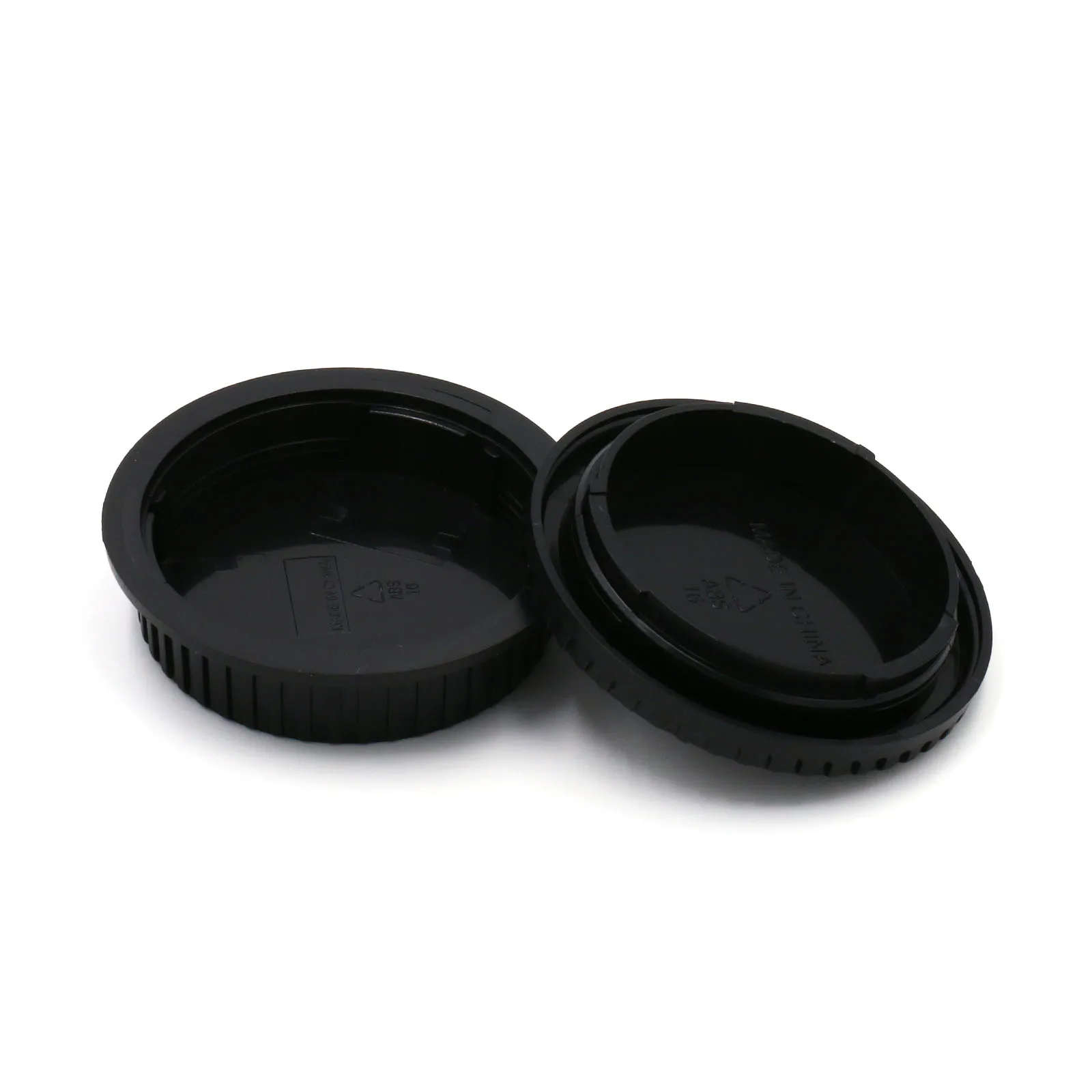Camera Lens Cap Camera Protection Cap Camera Lens Cover Camera Cover Rear Lens Body Cap Camera Cover Set Dust Screw Mount Protection Plastic Black Replacement for Canon EOS EF EFS 5DII 6D