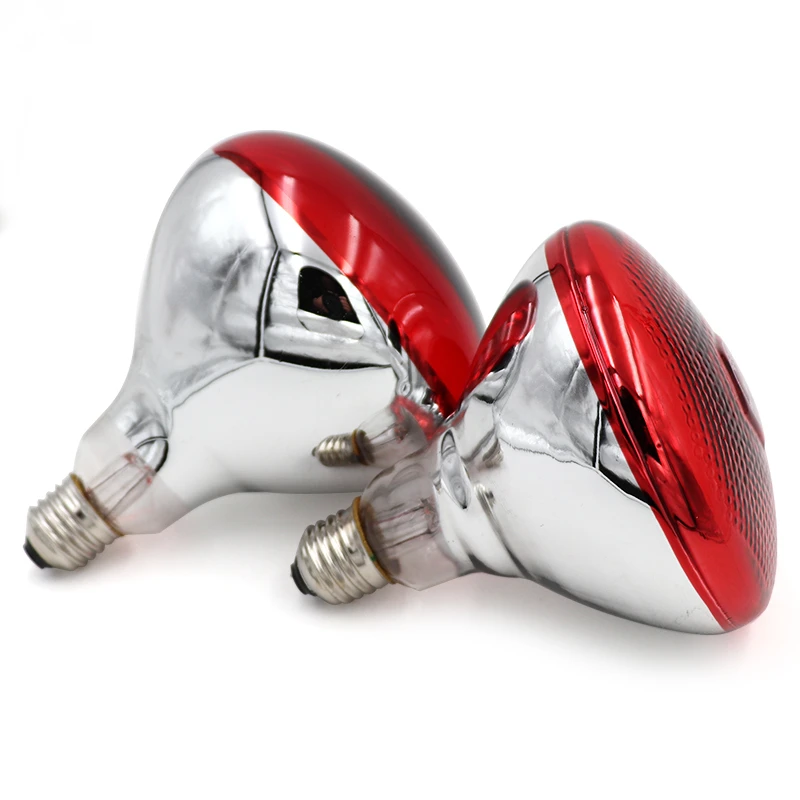220 V Viehtiere Haustier-Heizlampe, thermische Erhaltung, Wärme-Infrarotstrahl für Reptilien, Amphibien, Haustier, 100/150/200/275 W – Detail 6