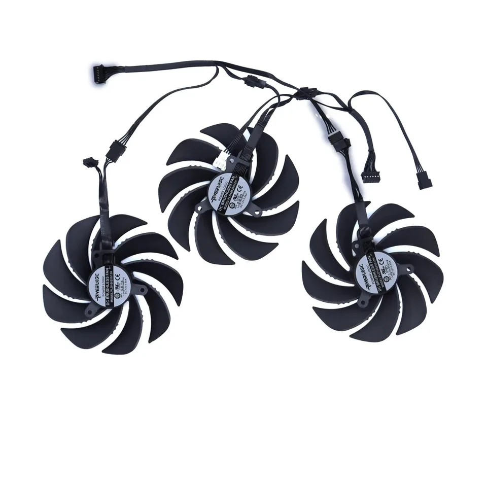 Gpu Cooler InRobert 75mm PLD08010S12HH Graphics Card Cooling Fan - Main Image