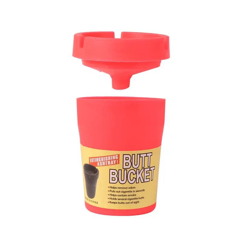 Protable Fireproof Car Ashtray Easy To Clean Hotel Household Drop-resistant Candy Color Office Home Ash Tray Accessories portable ashtray