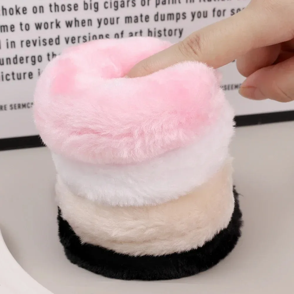 5개 대형 벨벳 파우더 퍼프 프리미엄 품질 세척 가능 재사용 가능한 메이크업 도구 얼굴 및 바디 파우더 적용용 럭셔리 뷰티 E