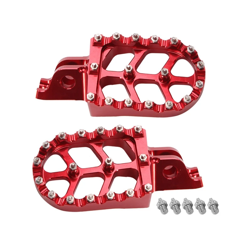 

Motorcycle Footrest Footpegs Foot Pegs Pedals Plate Foot Rests For Honda CRF300L CRF300 Rally CRF 300L