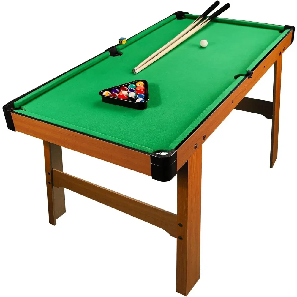 Mini Pool Table Billiard Tables Billiards Equipment Accessories Game Table for Kids and Adults 48"