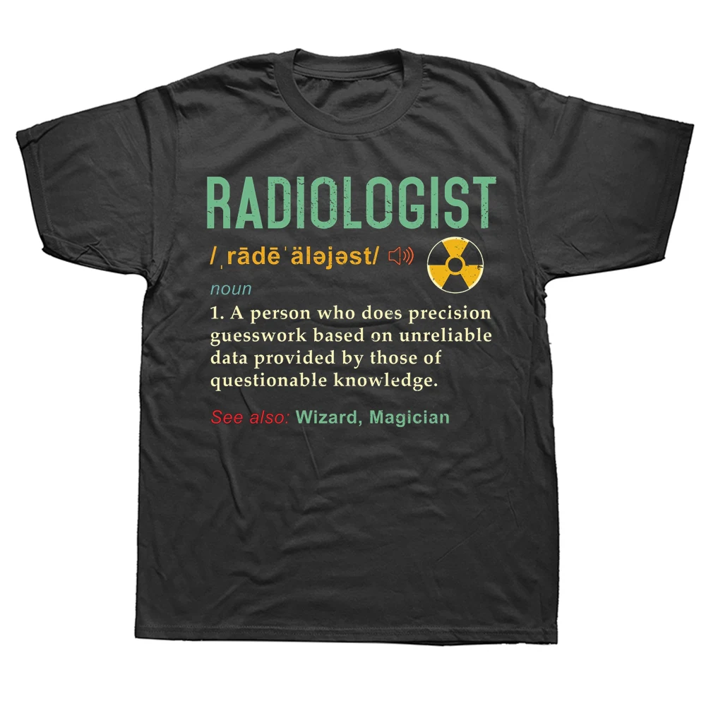 Retro Radiology Technologist T-shirt For Men Rad Tech Graphic_voghion.com
