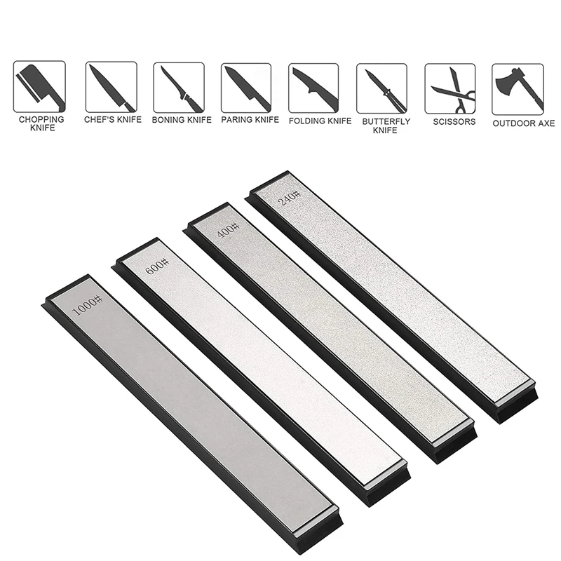 Knife Sharpener Ruixin pro 4 RX008 Diamond Bars Stone Sharpening System