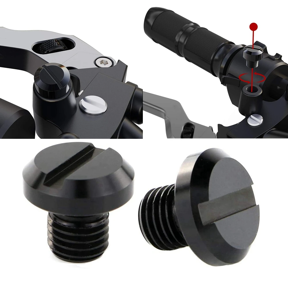 M10 M8 8MM 10 MM Mototcycle Rearview Mirror Hole Plug Screw For Yamaha For Kawasaki Cover Caps