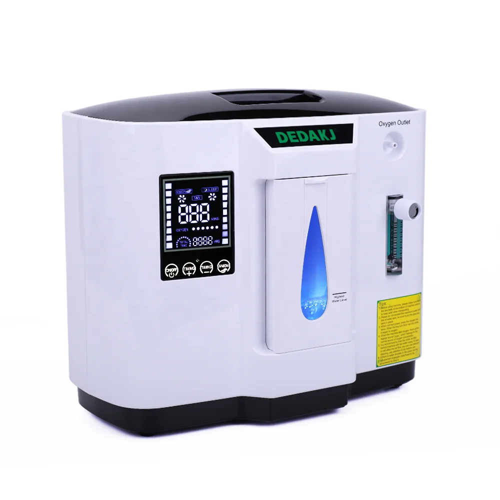 

European Union Warehouse Free Shipping DE-1A-E 1-7L Oxygen Concentrator,Hot Sale Portable Dropshipping Oxygen Machine