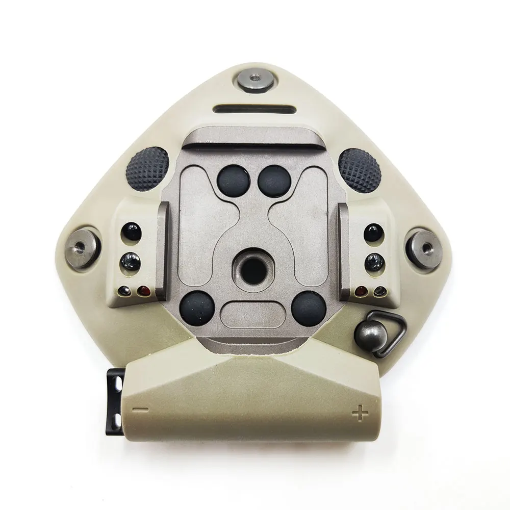 SOTAC Taktische LED-Beleuchtung Helmhalterung Rot Blau IR-Licht Langer heller Stroboskophelm Getrockneter Tintenfisch Jagdzubehör – Detail 5