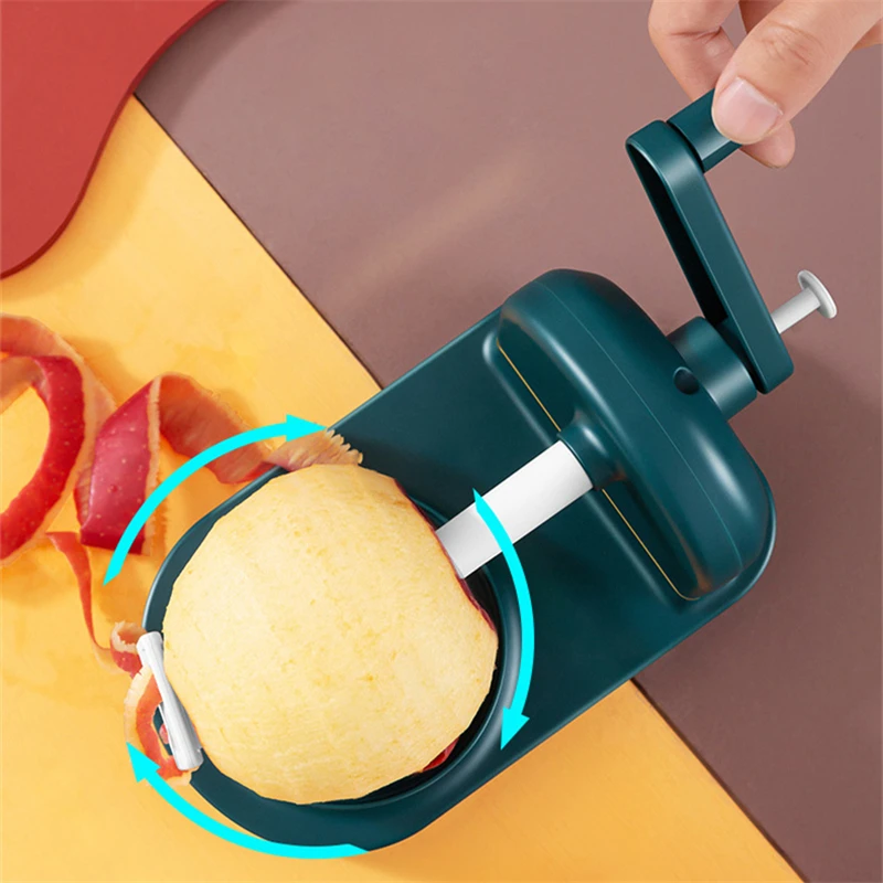 

Apple Peeler Multifunction Rotary Fruit Peeler Manual Fruit Apple Peeler Machine With Cutting Apple Slicer Kitchen Gadgets Tools