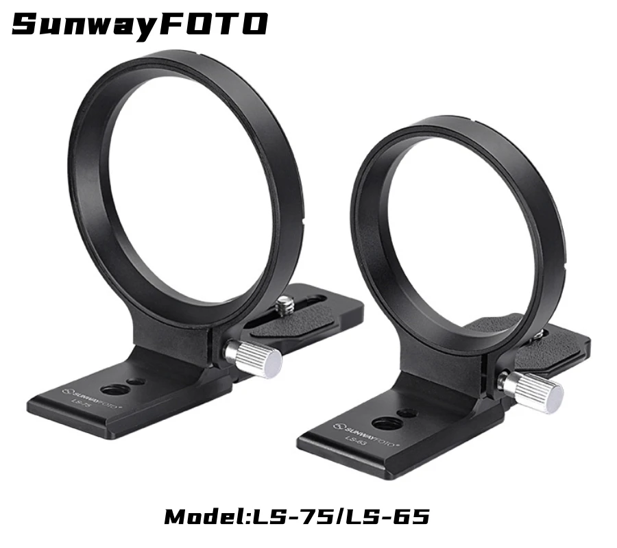SunwayFOTOLS75LS63RingLensSupportwithArcaSwissPlateCollar