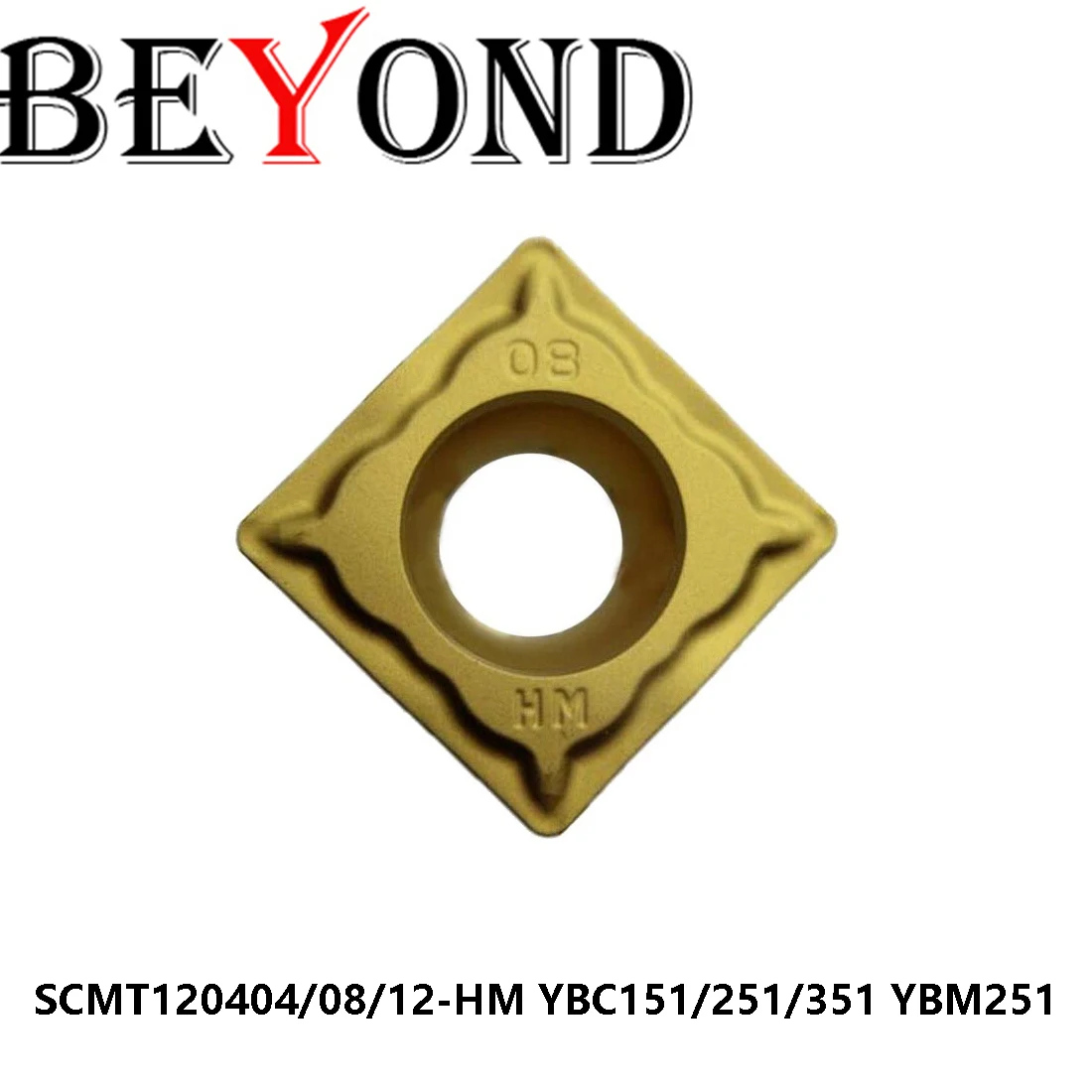 

Оригинальный SCMT120404-HM SCMT120408-HM SCMT120412-HM YBC151 YBC251 YBC351 YBM251 Режущие вставки Инструменты SCMT Токарный станок из карбида