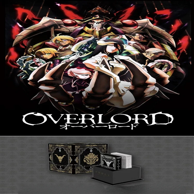 

Genuine Overlord Popular Anime Game Surrounding Characters Ainz Ooal Gown Albedo Rare Collection Toys Cards Boxes Birthday Gifts