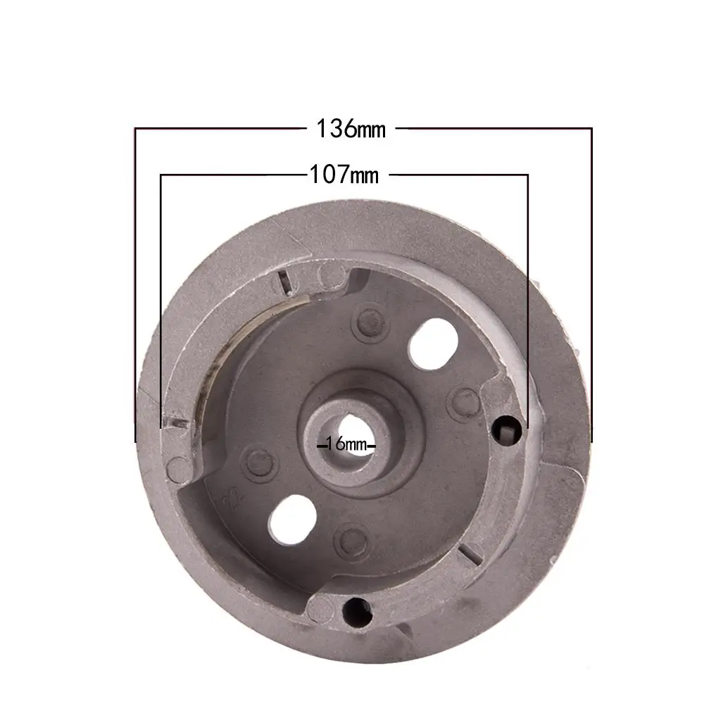 High Quality ET950 ET650 Gasoline Generator Aluminum Flywheel For Portable Generator Engine Parts