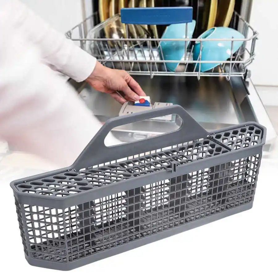 Dishwasher Storage Basket Universal Plastic Dishwasher Cutlery Silverware Basket for GE WD28X10128 dishwasher basket accessory dishwasher parts
