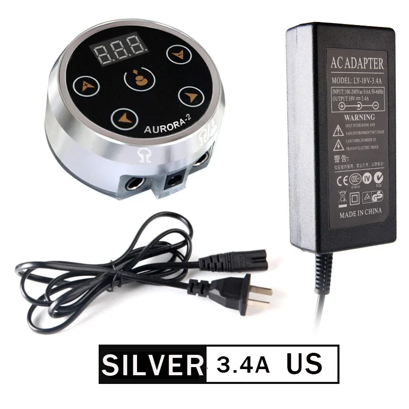 Aurora 2 Tattoo Power Supply Upgrade Digital LCD Power With