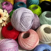 1PC Premium Mercerized Silk Lace Yarn Bundle-Soft, Durable, Vibrant Colors for DIY Knit & Crochet  Soft and Suitable for Summer 6
