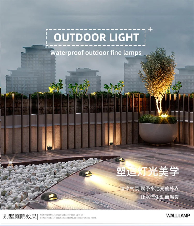 Description Picture 2 of itemIP67 Waterproof 110V 220V DC12V 4W Recessed LED Deck Lights Outdoor Underground Landscape Lamp for Yard Garden Pathway Stairs
