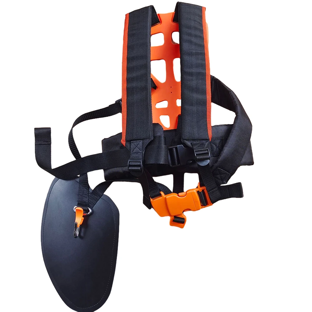 인체 공학적 디자인 STIHL 브러시 커터 용 조절 가능한 패딩 어깨 하네스 스트랩 쉽고 효율적인 잔디 절단