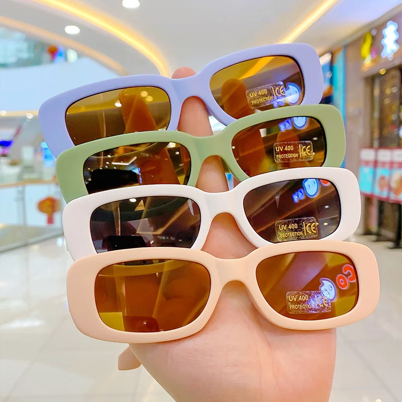 Girls Boys Cute Street Photography Sunglasses Outdoor Sun Protection Children Lovely Vintage Sunglasses Protection_voghion.com