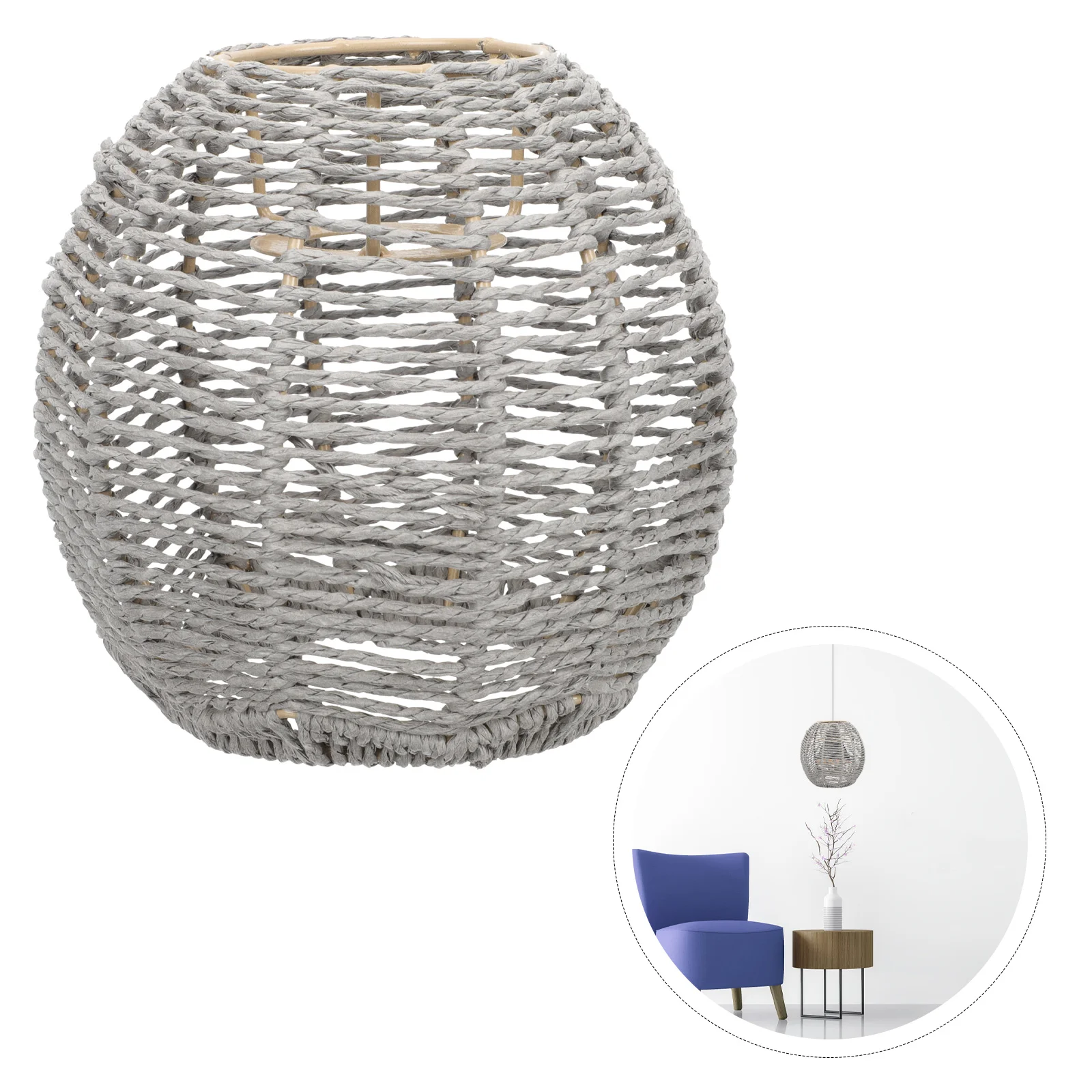 

Pendant Light Lamp Shade Home Woven Lampshade Outdoor Decorative Lampshade