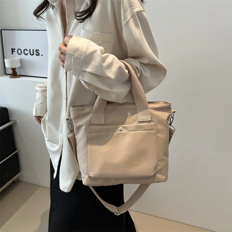 Small Casual Tote Bags Women Shoulder Messenger Bags Korean Canvas Fashion Female Crossbody Bag for Girl 2024 Cloth Handbags 3