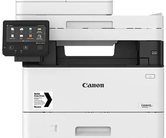 МФУ монохромное Canon i-SENSYS MF443dw 3514C008 (А4 38 стр./мин. 550 л. 10/100/1000-TX Wi-Fi одноп. автопод.