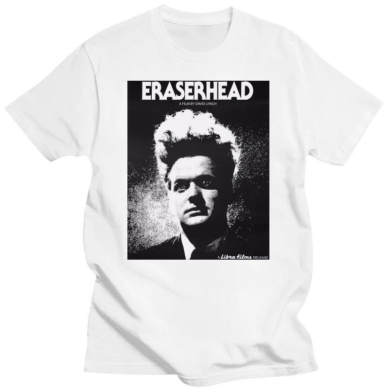 

Eraserhead T Shirt David Lynch Cult Horror Movie Twin Peaks Gift S-XXXL Novelty Cool Tops Men Short Sleeve T-Shirt Top Tee