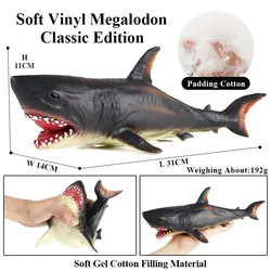 Realistic Megalodon Shark Educational Toy (Ocean model)