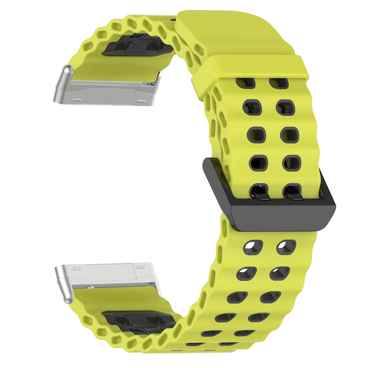 Marine Two-Tone Silicone Ocean Band - Breathable Sport Bracelet