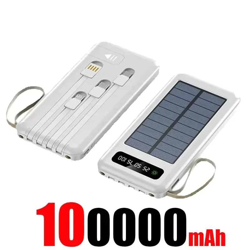 White 100000mah