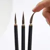 6pcs/lot Chinese Calligraphy Brush Copper Head Hook Line Fine Paint Brush Pen Weasel Mouse Whisker Stone Badger Hair Paint Brush 2