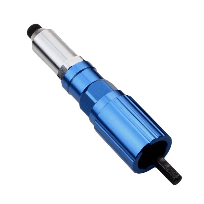 Quickly Pull 2.4-4.8mm Rivet Nut Gun Drill Adapter Cordless Riveting Tools Electric Rivet Gun Set Insert Nut Pull Electric Tool 4