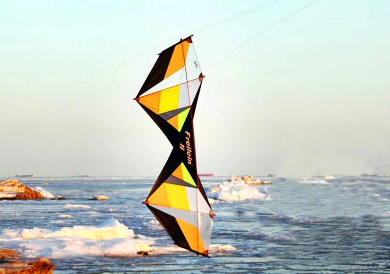 free shipping Freilein kites factory quad line stunt kite ripstop nylon kites for adults professional power kite line winder fun 4